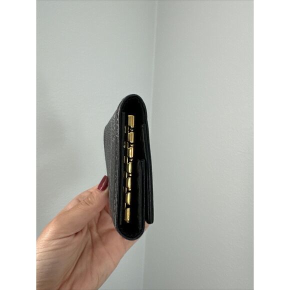Chanel Black Caviar Logo Key Holder - Picture 10 of 11